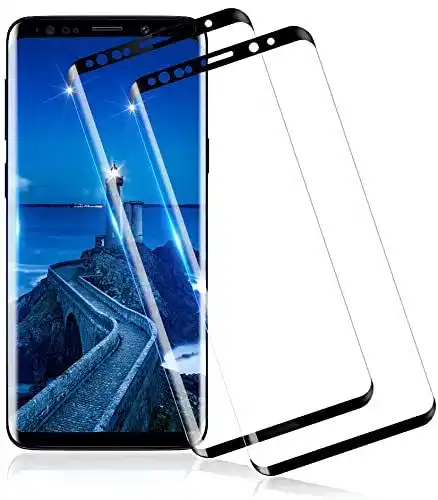 Vuaibc Panzerglas Schutzfolie für Samsung Galaxy S9