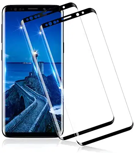 Vuaibc Panzerglas Schutzfolie für Samsung Galaxy S9