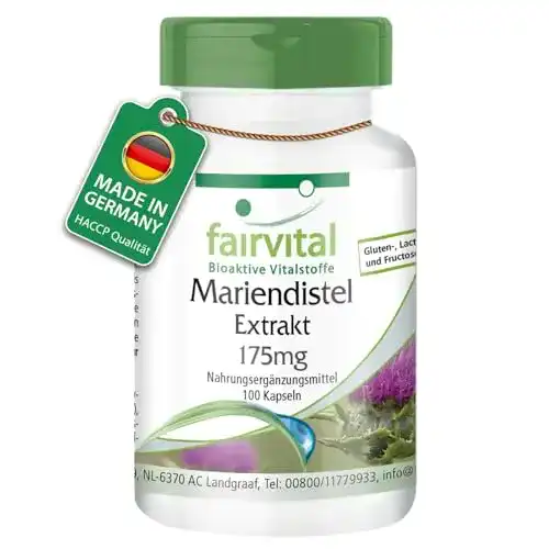 Mariendistel Kapseln von Fairvital 175mg Silymarin Extrakt