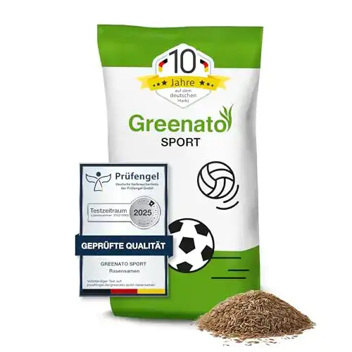 Rasensamen Greenato 20kg für Sport- und Spielrasen