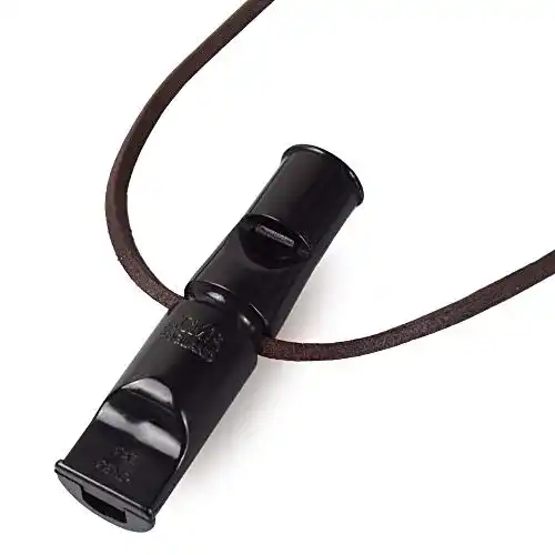 Hundepfeife ACME Doppeltonpfeife No. 640 in Schwarz