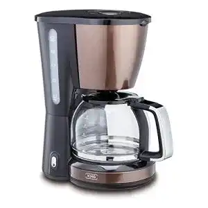 KHG Kaffeemaschine KA-123(MMS) mit Glaskanne und Warmhaltefunktion