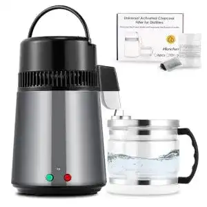 Wasserdestilliergerät Hanchen aus Edelstahl 304 mit 4L Kapazität