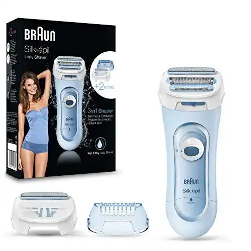 Braun Silk-épil Lady Shaver Damenrasierer elektrisch 3-in-1