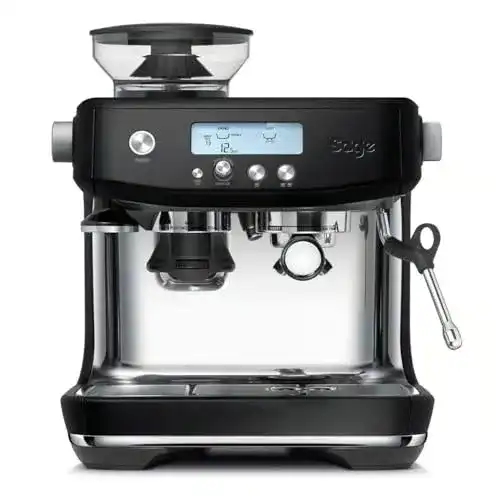Siebträgermaschine Sage Barista Pro mit integriertem Mahlwerk