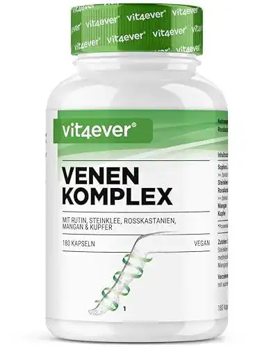 Steinklee Kapseln Vit4Ever Venen Komplex 180 Kapseln