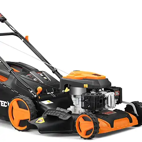 Fuxtec 4in1 Benzinrasenmäher FX-RM5196PRO mit 51cm Schnittbreite
