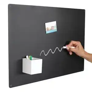Kreidetafel Kalamitica Magnettafel Schwarz 56×38 cm – Magnetisch