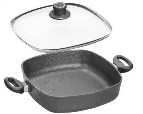 Woll Viereck-Servierpfanne 28×28 cm für Induktion