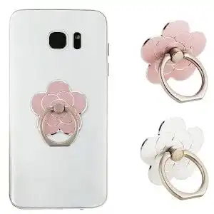 Handy-Ringhalter Sibba 2er Set mit Ständer in Silber und Roségold