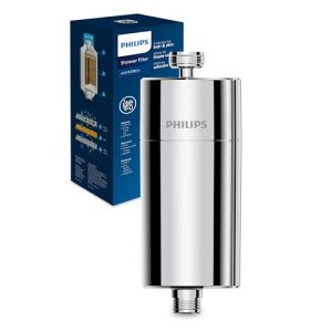 Duschfilter Philips Water Inline mit 1 Ersatzkartusche und 50000 Litern Kapazität