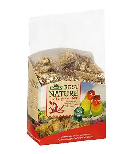 Dehner Best Nature Vogelfutter für Agaporniden, 2,5 kg