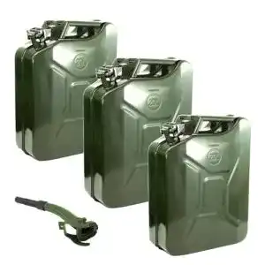 Benzinkanister 20 Liter aus Metall mit UN-Zulassung