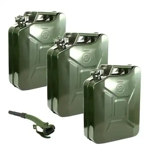 Benzinkanister 20 Liter aus Metall mit UN-Zulassung