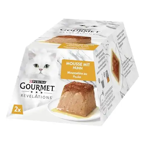 Gourmet Katzenfutter Revelations Mousse mit Huhn, 24er Pack