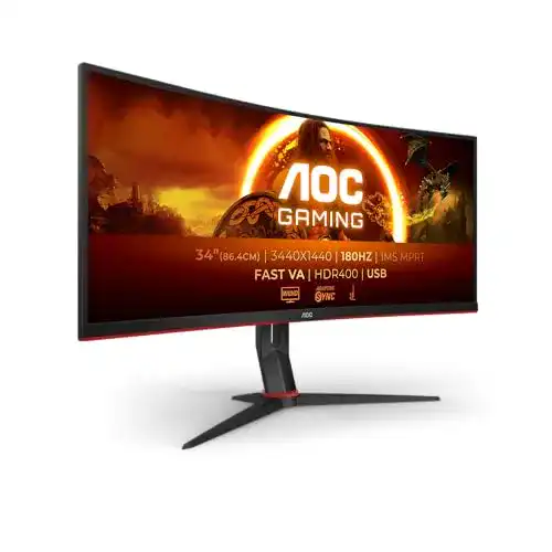 AOC Gaming CU34G2XPD 34 Zoll Curved-Gaming-Monitor mit 180 Hz