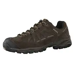Wanderhalbschuhe Meindl Herren Nebraska XL in Grau für Trekking und Freizeit
