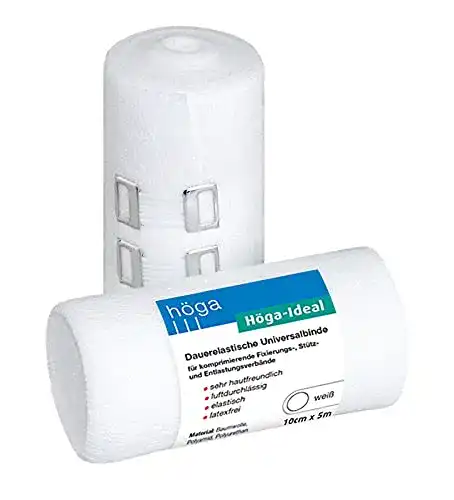 Höga Ideal Verband, dauerelastische Universalbinde 10 cm x 5 m