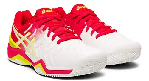 Tennisschuhe Damen Asics E752Y Gel Resolution 7 Clay Größe 6