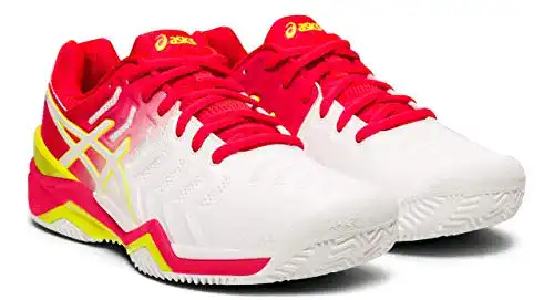 Tennisschuhe Damen Asics E752Y Gel Resolution 7 Clay Größe 6