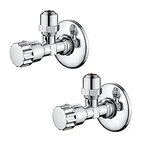 Eckventil Ibergrif 1/2 Zoll Wandanschluss mit 3/8 Zoll Schlauchanschluss