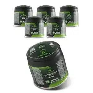 Gaskartuschen Tolegano 6er Pack 190g Butan Stechgaskartuschen