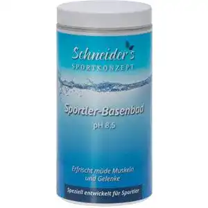 Schneider’s Basenbad Sportler für natürliche Entsäuerung