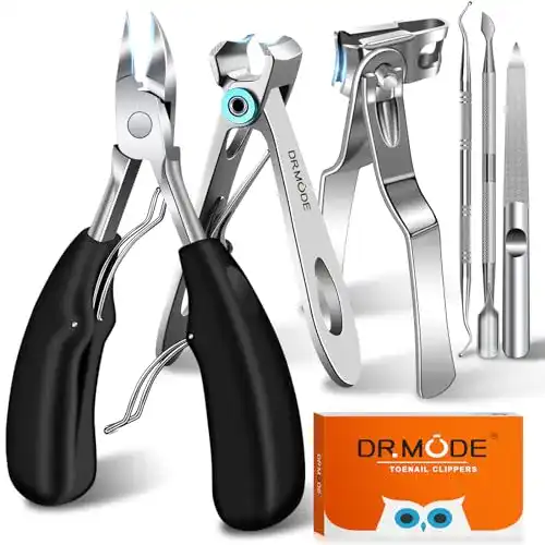 Fußnagelzange DRMODE Profi Set – Hochwertiges Nagelpflegeset