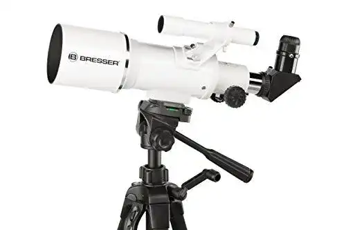 Bresser Refraktor Teleskop Classic 70/350 mit Zubehör für Astronomie