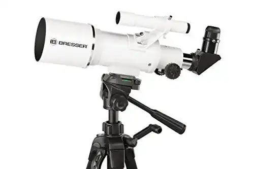 Bresser Refraktor Teleskop Classic 70/350 mit Zubehör für Astronomie