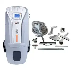 Zentralstaubsauger SACH VAC Digital 2.4 mit Schlauch-Set 10M Plus