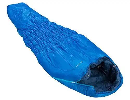 Vaude Schlafsack Säntis 450 SYN in Blau, Größe One Size