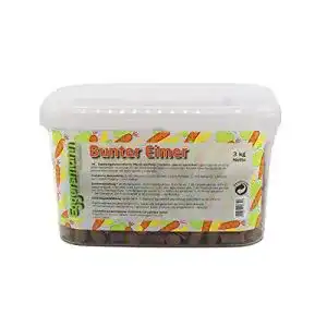 Eggersmann Pferdefutter Lecker Bricks Bunter Eimer 3 kg