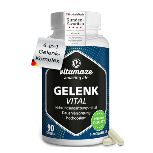 Gelenkkapseln Vitamaze – Gelenk Vital Kapseln zur Unterstützung der Gelenke