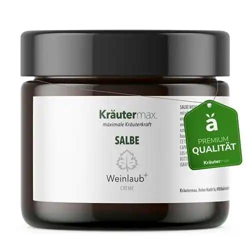 Venensalbe Kräutermax mit Weinlaub und Rosskastanie 100 ml