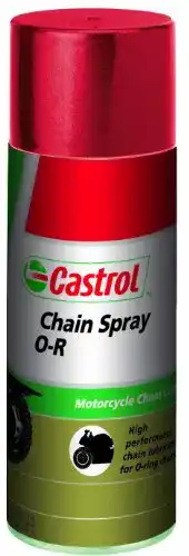 Weißes Sprühfett Castrol Motorrad Chain Spray 400 ml