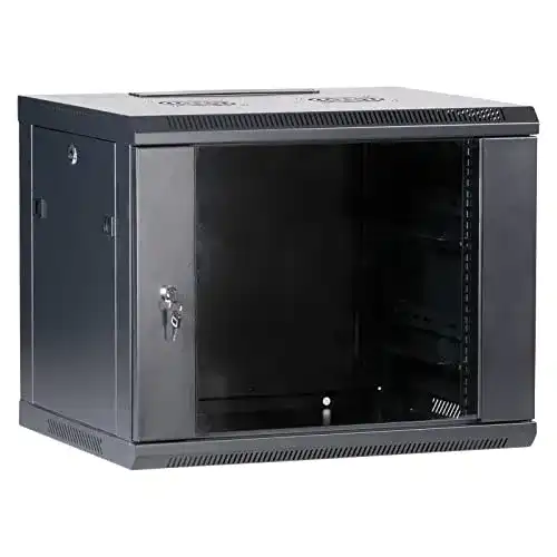 Serverschrank SCENetwork Elektronikwandgehäuse 9HE, robust und platzsparend