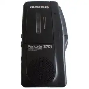 Olympus S-701 Diktiergerät in Schwarz
