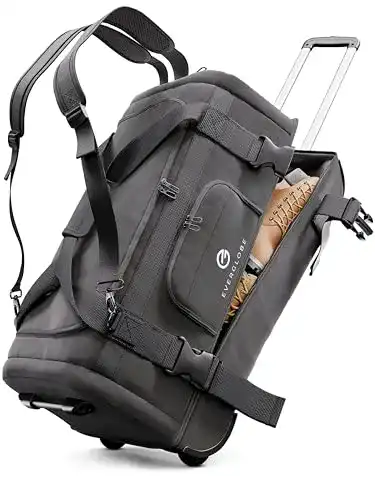 Reisetasche mit Rollen und Rucksackfunktion von Everglobe