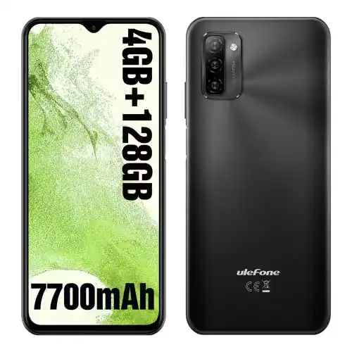 Ulefone Note 12 Smartphone bis 120 Euro mit 7700mAh Akku