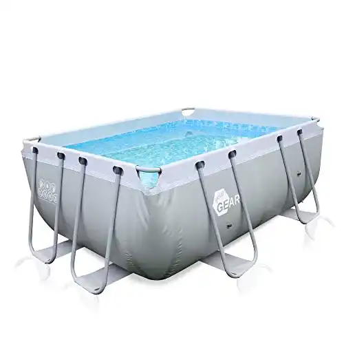 Rechteckiger Aufstellpool für Familien 3x2x1m von Your Gear