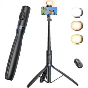 Handy Stativ Anxre mit Licht und Fernbedienung, NT99, 172 cm