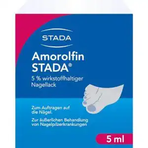 Amorolfin Nagelkur STADApharm 5% Nagellack gegen Nagelpilz