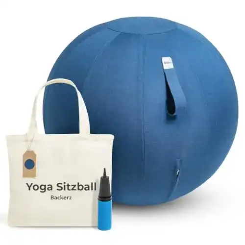 Gymnastikball 65 cm für Büro und Heim, ergonomisch und langlebig