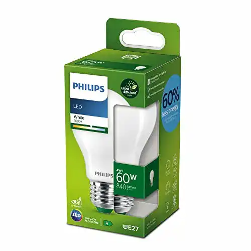 Energiesparlampe E27 Philips LED Classic Warmweiß