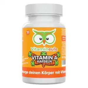 Vitamin A Kapseln hochdosiert mit 10000 IE / 3000 µg