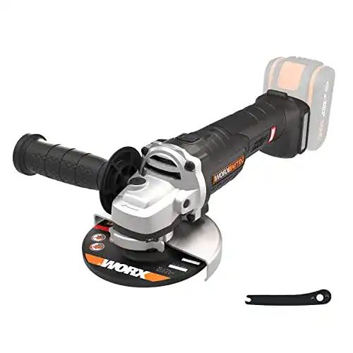 Worx WX812.9 NITRO Akku-Winkelschleifer 20V mit 125mm Scheibendurchmesser