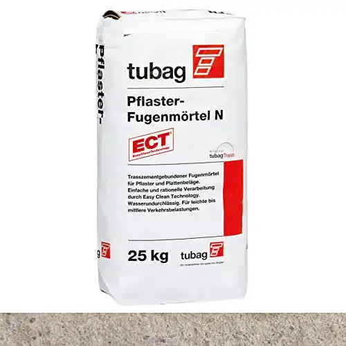 Pflasterfugenmörtel Tubag wasserundurchlässig grau für Naturstein und Beton