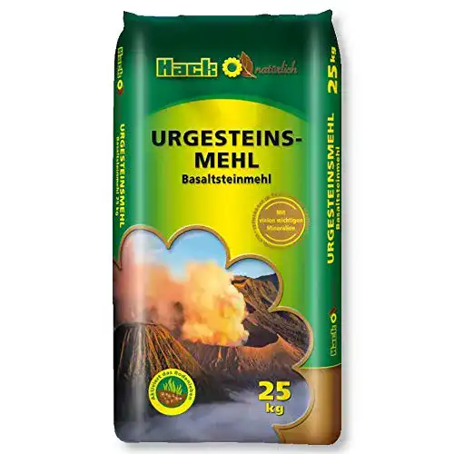 Urgesteinsmehl 25 kg Sack von Hack für Garten und Landwirtschaft