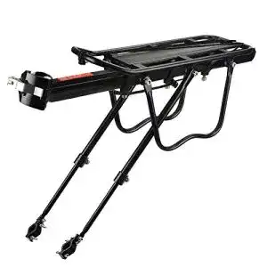 Gepäckträger für Sattelstütze von Zooyaue für Fahrräder 24-29 Zoll